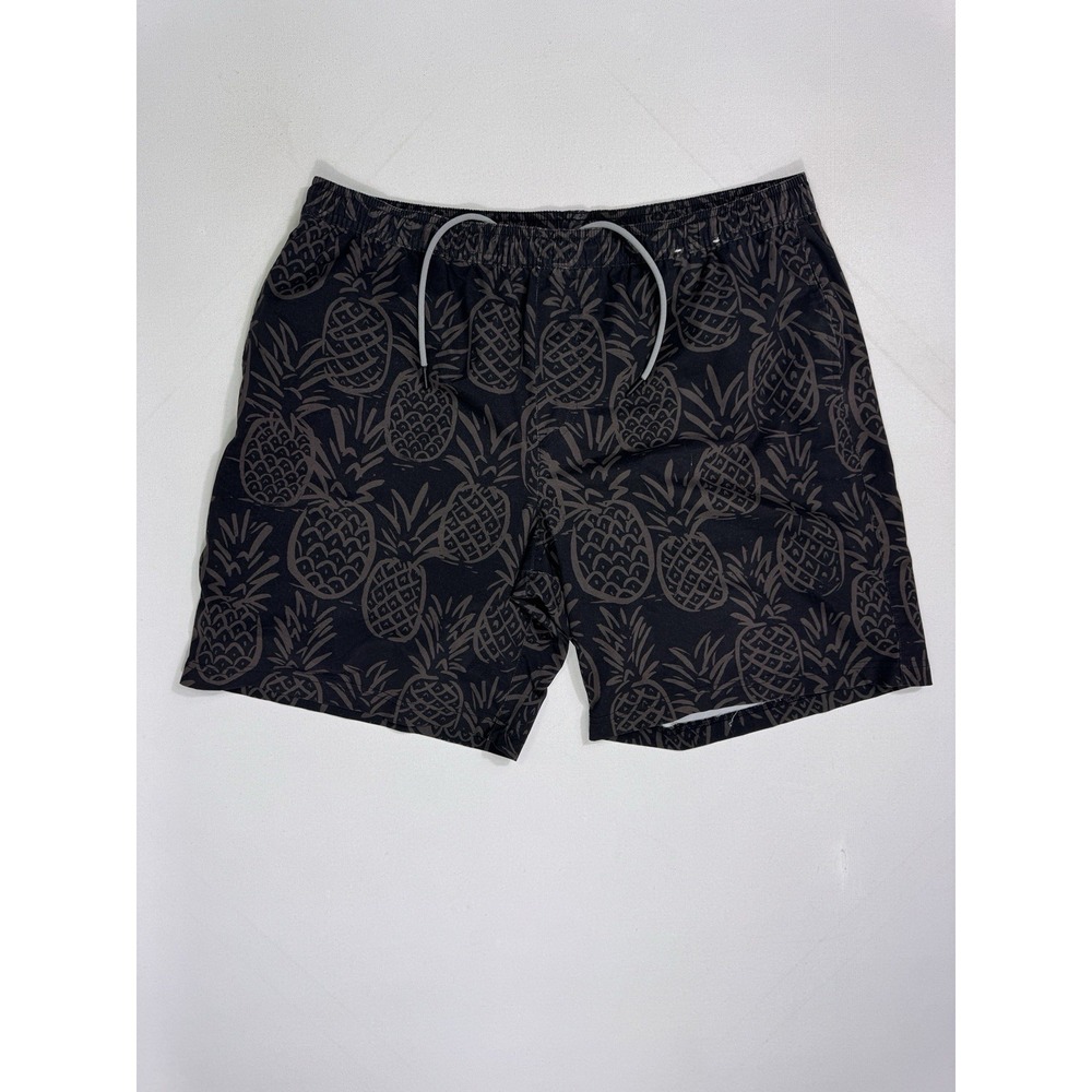 Chubbies Men 2XL 8" Inseam Shorts Brown Pineapple Hybrid Stretch Activewear Swim